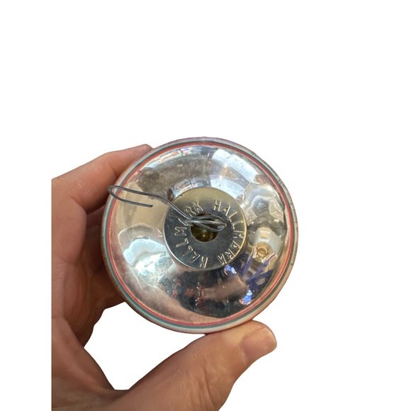 Hallmark 1st Christmas Together Keepsake Ornament Glass Ball Vintage 1984 - Picture 6 of 7